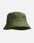 Ghost Golf Play Fearlessly Bucket Hat - Oil Green