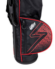 U.S Kids Golf Right Hand UL7-39 3 Club Carry Set - Black/Red