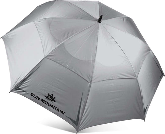 Sun Mountain 62 Manual Umbrella - Silver