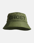 Ghost Golf Play Fearlessly Bucket Hat - Oil Green