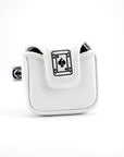 Pins and Aces White Out Ace of Spades Mallet Putter Cover