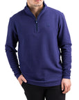 Pins and Aces Player Preferred Waffle Knit Pullover - Navy