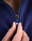Pins and Aces Player Preferred Waffle Knit Pullover - Navy