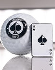 Pins and Aces Ace of Spades Ball Marker
