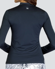 Tail Activewear Giralia Long Sleeve Golf Top - Onyx