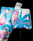 Pins and Aces Flamingo Flock Blade Cover