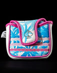 Pins and Aces Flamingo Flock Mallet Cover