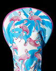 Pins and Aces Flamingo Flock Fairway Cover