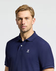 Psycho Bunny Classic Pique Polo - Navy