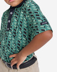 Bad Birdie Youth Bad Blocks Short Sleeve Polo