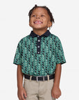Bad Birdie Youth Bad Blocks Short Sleeve Polo