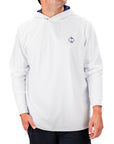 Pins and Aces Performance Golf Hoodie - Blue Splatter