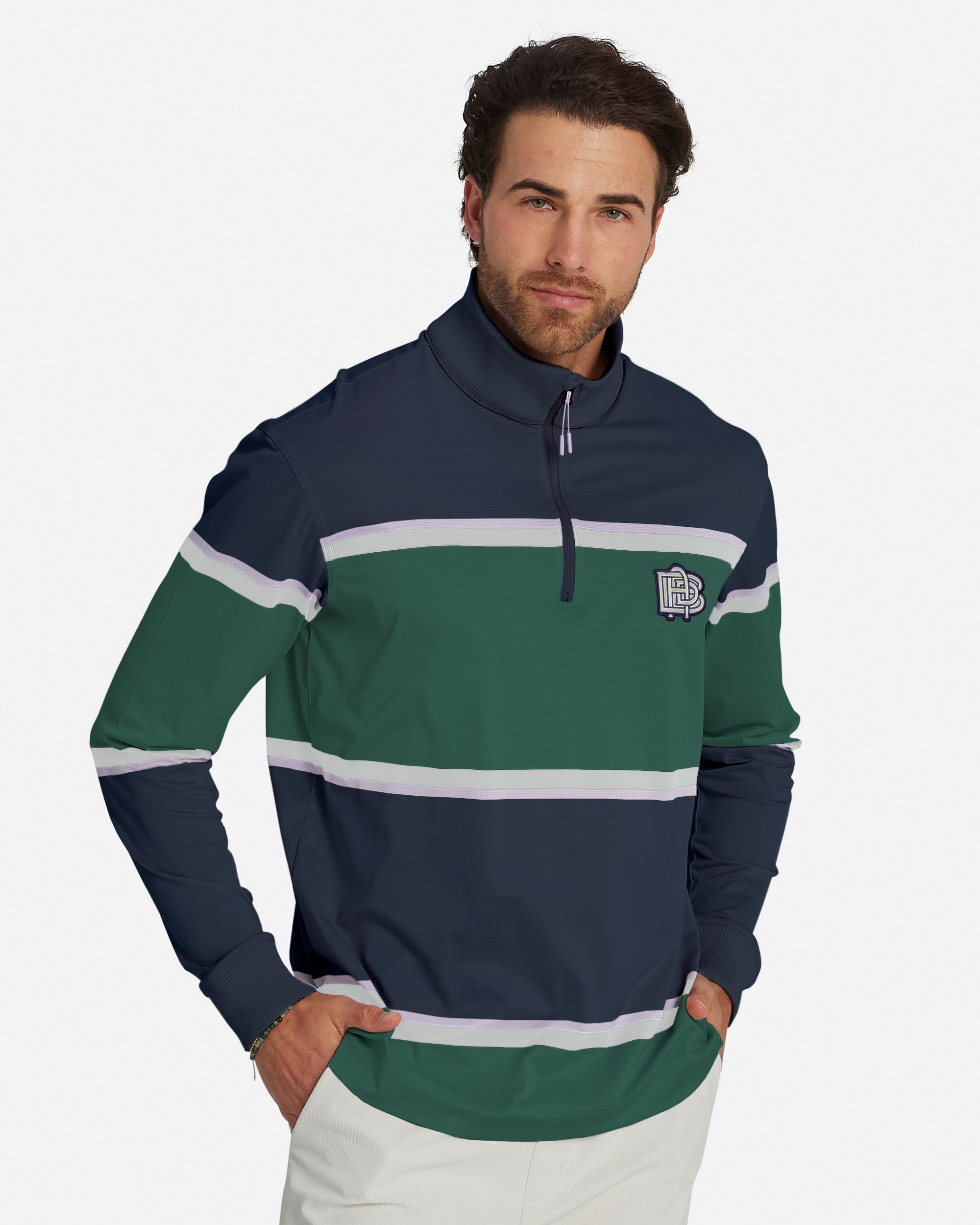 Bad Birdie Clubhouse Quarterzip