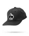 Pins and Aces Performance Spade Hat - Charcoal