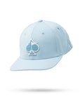 Pins and Aces Performance Spade Hat - Carolina Blue