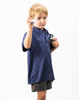 Pins and Aces Youth Playmarker Short Sleeve Polo