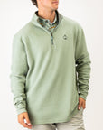 Pins and Aces Player Preferred Waffle Knit Pullover - Olive