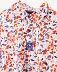 Pins and Aces Youth Lobster Shatter Short Sleeve Polo