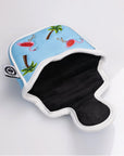 Pins and Aces Dancing Flamingo Mallet Putter Cover