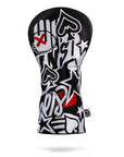 Pins and Aces Graffiti Driver Cover