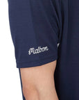 Malbon Evergreen Paneled Performance Pique Polo