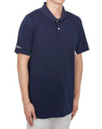 Malbon Evergreen Paneled Performance Pique Polo
