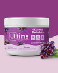 Ultima Replenisher Grape Electrolyte Hydration Powder Canister - 30 Servings