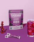 Ultima Replenisher Grape Electrolyte Hydration Sticks - 20 Serving Stick Packs