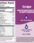 Ultima Replenisher Grape Electrolyte Hydration Sticks - 20 Serving Stick Packs