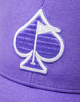 Pins and Aces Performance Spade Hat - Lavender