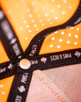 Pins and Aces Perforated Rope Hat - Highlighter Orange