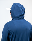 Pins and Aces Performance Hoodie - Navy Splatter