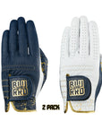 Blurrd WOMEN’S THE 24K GOLF GLOVE - NAVY/WHITE - 2 PACK