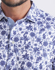 Puma CLOUDSPUN Carmela Floral Polo - White Glow / Haute Tropic