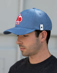 Pins and Aces Performance Spade Hat - Blue