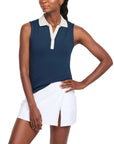 Malbon Evergreen Claudia Polo - Navy