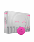 Wilson Duo Soft Golf Balls - Pink