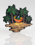 Pins and Aces Margaritaville - Sleeping Parrot Ball Marker