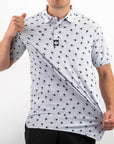 Pins and Aces Palm Sunday Short Sleeve Polo