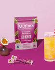 Ultima Replenisher Passionfruit Electrolyte Hydration Sticks - 20 Serving Stick Packs