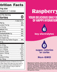 Ultima Replenisher Raspberry Electrolyte Hydration Sticks - 20 Serving Stick Packs