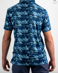 Pins and Aces Pins and Aces Electric Camo Polo