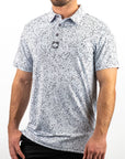 Pins and Aces Salted Rim Short Sleeve Polo