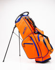 Pins and Aces Player Preferred™ 5 Way Golf Bag - Orange Crush