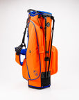 Pins and Aces Player Preferred™ 5 Way Golf Bag - Orange Crush