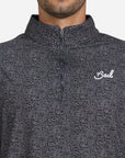 Bad Birdie Swarles Barkley Quarter Zip Performance Golf Pullover