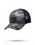 Pins and Aces Trucker Hat - Urban Camo