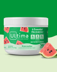 Ultima Replenisher Watermelon Electrolyte Hydration Powder Canister - 30 Servings