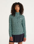Bad Birdie Mint Chip Quarterzip