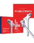 Flightpath Golf Tees - White